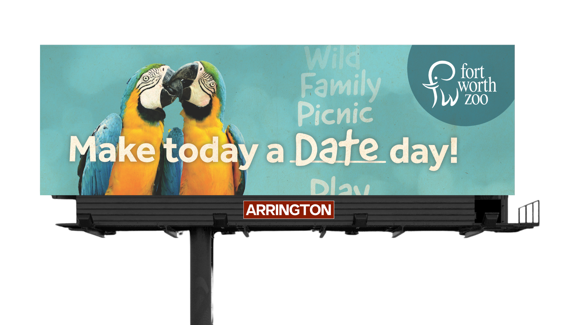 Fort Worth Zoo Billboard